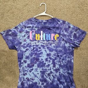 Purple Tie-Dye Culture Kids T-Shirt
